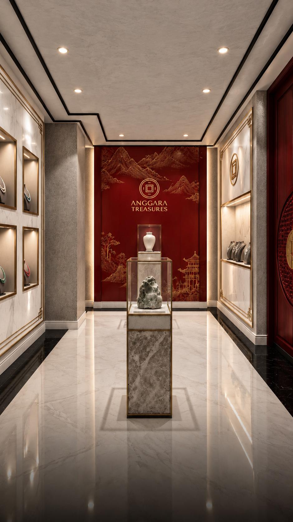 Anggara Treasures boutique interior